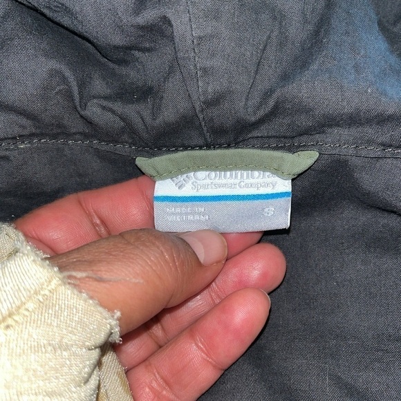 Columbia Men's wheeler peak windbreaker green size Small - Picture 8 of 9